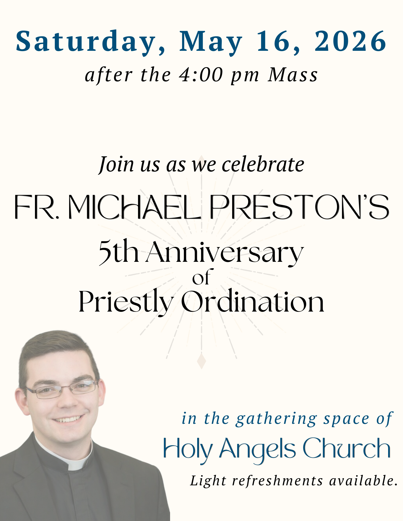 Join us as we celebrate ~ Únete a nosotros en la celebración